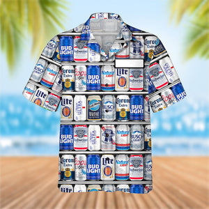 Funny Drink Can Hawaiian Shirt - Personalized Gifts For Drinking Lovers 02naqn150825