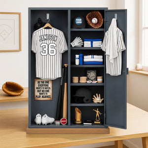 Baseball Player Personal Locker Acrylic Plaque Personalized Gifts For Fans 03qhdt140625