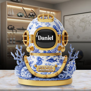 Dive Into Adventure Acrylic Plaque - Personalized Christmas Gifts For Scuba Divers 03PGLU200925