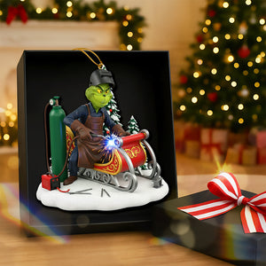 Badass Welder Christmas Ornament, Personalized Gifts For Welder 01qhqn130925