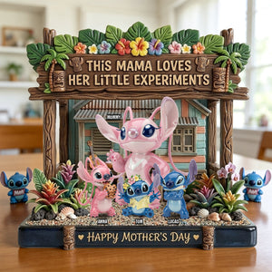 Mama & Little Experiments Acrylic Plaque - Personalized Gifts For Mom 03OHTN310326