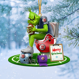 Strong Rival American Football Ornament - Personalized Gifts For American Football Fans 04qhqn180925