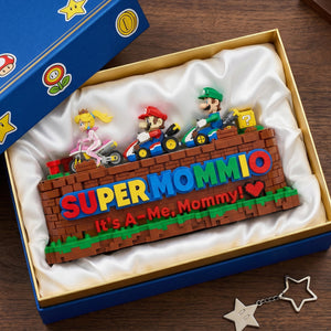 Retro Racing Game Acrylic Plaque - Personalized Gifts For Mom 04ohqn240326