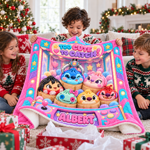 Too Cute To Catch! Hood Blanket - Personalized Christmas Gifts For Kids 01haqn191026