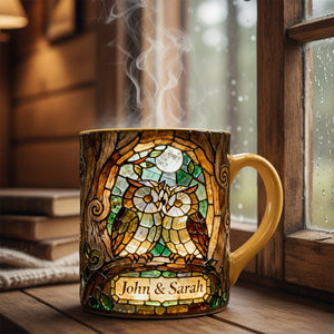 Owl Couple Valentine Coffee Mug - Personalized Gifts For Couple 03hyta160126
