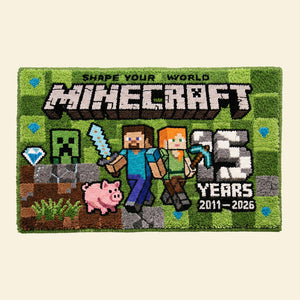 Block Anniversary Doormat - Gift For Game Lovers 02QHDT130226