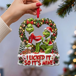Sassy Couple Ornament - Personalized Christmas Gifts For Couple 03tytn210826