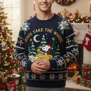 Driving Buddy Ugly Sweater - Personalized Gifts For Christians 07PALU031125