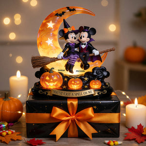 Couple Halloween Acrylic Light Box Personalized Gifts For Couple 06PGDT010826