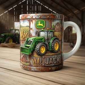 Tractor Mug - Personalized Gifts For Farmers 03tglu171225