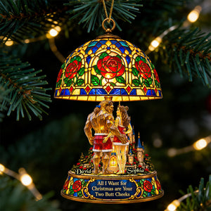 Naughty Fairy Tale Couple Christmas Ornament - Personalized Gifts For Couple 07ohdt231026