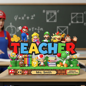 Plumber Fans Plaque - Personalized Gifts For Teacher 02tgqn160625