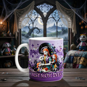 Spooky Queen Family Coffee Mug - Personalized Gifts For Mom 02OHDT100426