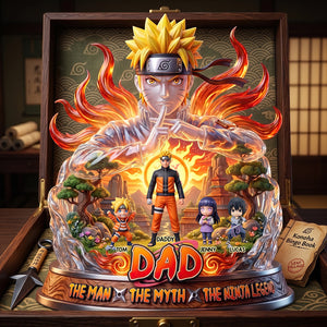 Strong Energy Dad Acrylic Plaque, Personalized Gifts For Dad 01qhdt180526-Homacus