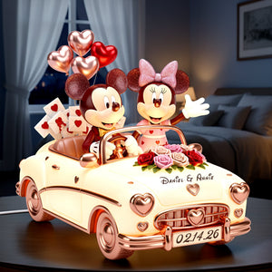 Couple Anniversary Acrylic Light Box - Personalized Gifts For Couple 01pglu021225