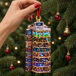 Retro Gaming Acrylic Ornament - Personalized Christmas Gifts 04nadh101026