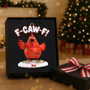 Funny Animal Coworkers - Personalized Gift For Christmas Acrylic Ornament 03nata291025