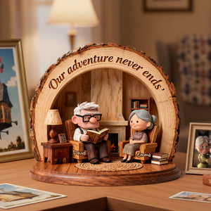 Old Couple Plaque - Personalized Gifts For Couple 04tolu161225