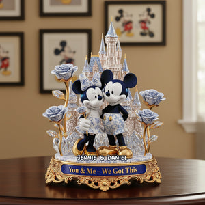 Castle Of Love Ornament - Personalized Christmas Gifts For Couples 04PGLU190925