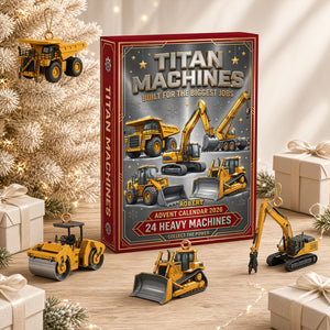 Heavy Machines Advent Calendar Blind Box - Personalized Christmas Gift 03tydt301026