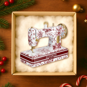 Sewing Toile de Jouy Acrylic Ornament 04pgtn270825-Homacus