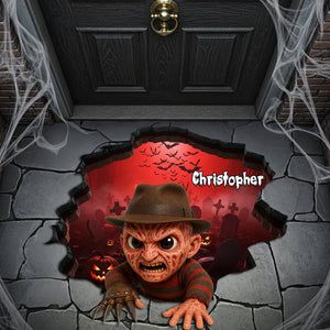 Halloween Scary Doormat - Personalized Gifts For Movie Fans 05PGLU150825