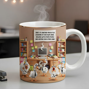 Silly Goose Coworker Mug Personalized Gifts For Coworkers 03KIDT221125