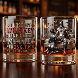 Midnight Couple Round Glass - Personalized Gifts For Couple 03QHLU090126