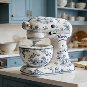 Baking Mixer Toile De Jouy Custom Shape Pillow - Personalized Gifts For Baking Lover 01pgta121225