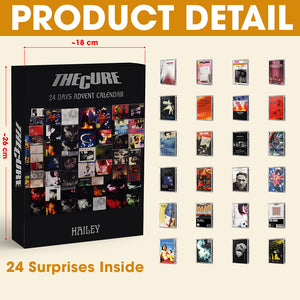 The Cure Gothic Imagery & Melancholic Music Advent Calendar Blind Box - Personalized Christmas Gift For Rock Lovers 02huta271026
