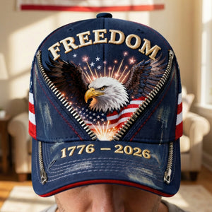 Freedom Eagle Classic Cap, Personalized Gifts For Patriots 02qhqn230226
