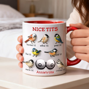 Funny Birds Coffee Accent Mug - Personalized Gift For Her 02NALU291225