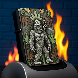 420 Fan Bigfoot Personalized Gifts For Smoking Lovers Lighter 03totn080825