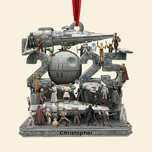 Cosmic Christmas Troop Ornament - Personalized Gifts For Movie Fans 02qhqn130925