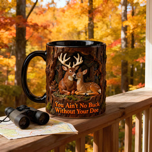 Deer Hunting Couple Mug - Personalized Gifts For Couple 03NADT130126