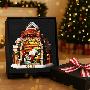 Personalized Gifts For Book Lovers Christmas Ornament 04kita190925
