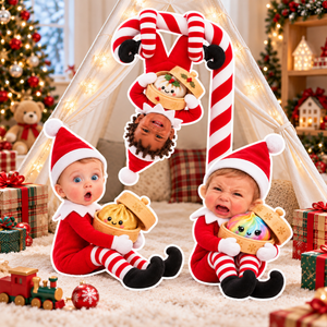 Custom Photo Baby Christmas Pillow - Personalized Gifts For Christmas 05naqn261026