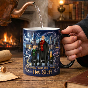 I Am Up To Dad Stuff Heat Changing Mug - Personalized Gifts For Dads 03natn060526