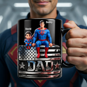 Marvelous American Dad Magic Mug, Personalized Gifts For Dads 03qhqn120526-Homacus