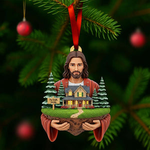 Blessed Family Christmas Ornament - Personalized Gift For Family 02TOLU130825