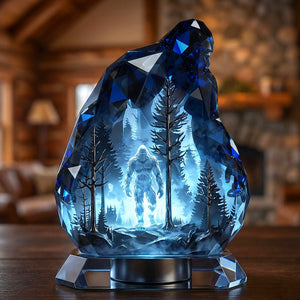 Mysterious Sasquatch Light Box, Personalized Gifts For Bigfoot Seekers 03qhtn181225
