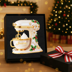 Personalized Gifts For Christmas, Baking Mixer Custom Shape Acrylic Ornament 02pgta091025