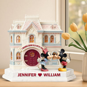 Forever Home Acrylic Plaque - Personalized Gifts For Couple 03TOQN271225