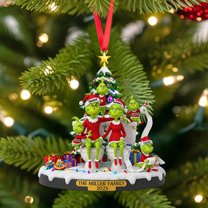 Personalized Gifts For Family Christmas Ornament 02natn180925