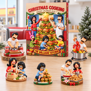 Cute Christmas Cooking Advent Calendar Blind Box - Personalized Christmas Gift 01paqn291026
