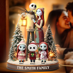 Family Acrylic Light Box - Personalized Gifts For Couple 03pgqn061125-Homacus