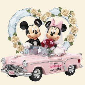 Romantic Wedding Acrylic Plaque - Personalized Gifts For Couples 01TOQN291125
