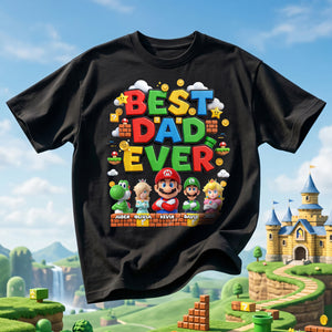Best Dad Ever Retro Shirt - Personalized Gifts For Dad 02nata150526