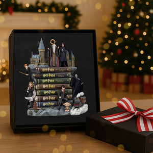 Fantasy Saga Book Ornament - Personalized Gift For Fantasy Lovers 02HUTA311025