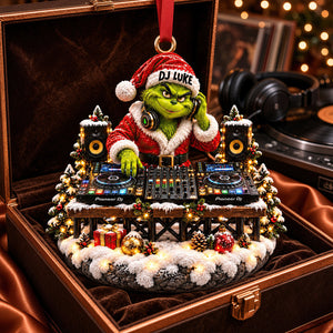 DJ Christmas Ornament - Personalized Gifts For Christmas 08nadt131026